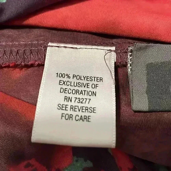 Vera Wang abstract sequin mesh hi-low pocket dress XS - Picture 7 of 10